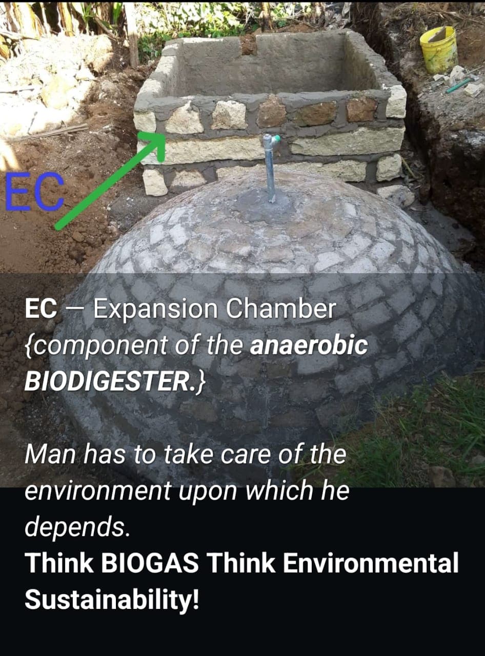 Biogas installation 10